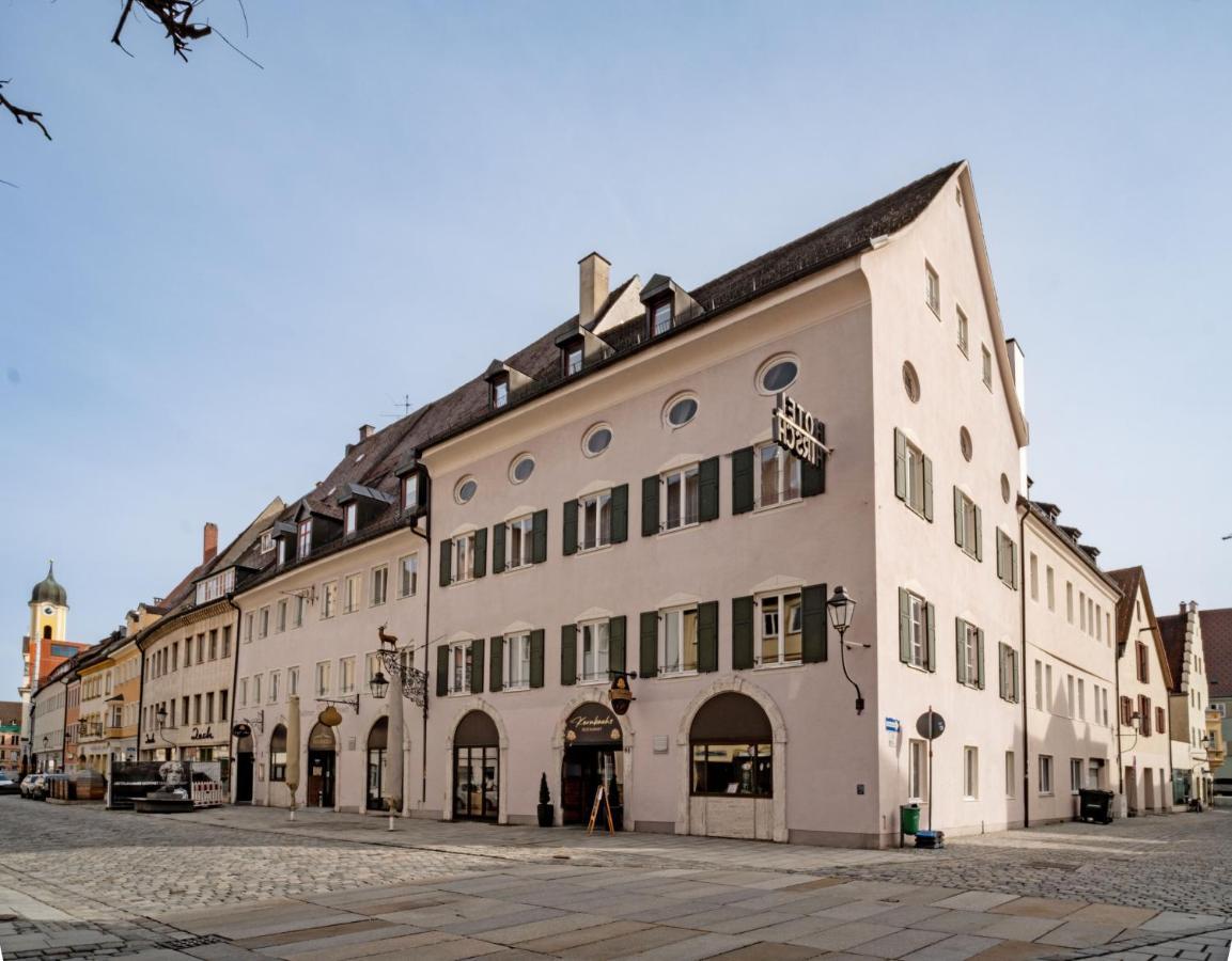 Hotel Goldener Hirsch Kaufbeuren Esterno foto
