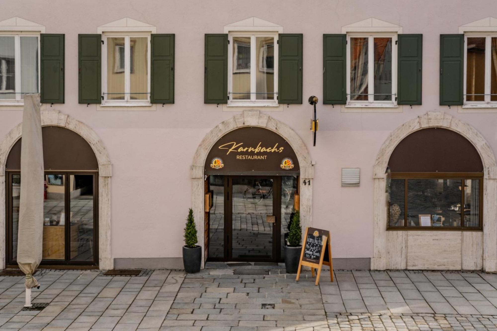 Hotel Goldener Hirsch Kaufbeuren Esterno foto